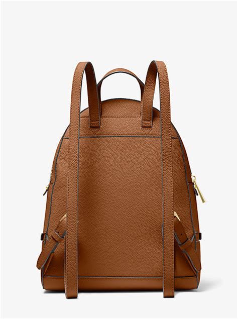 harrods michael kors rhea|Rhea Medium Debossed Logo Leather Backpack .